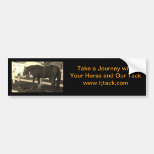 Take a Journey Tack Bumper Sticker