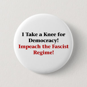 Take a Knee for Democracy 2 Inch Round Button