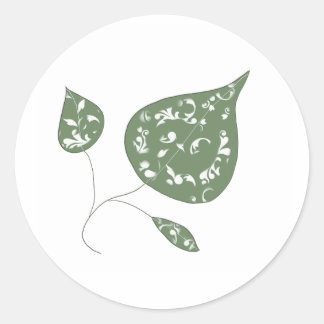 Take a Leaf Classic Round Sticker
