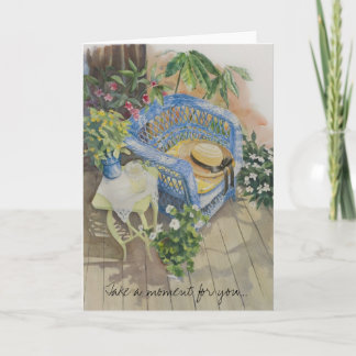 Take a Moment for you.... Card