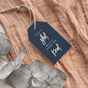 Take a Shot, She's Tying the Knot Bachelorette Gift Tags