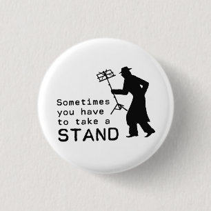 Take a Stand 1 Inch Round Button