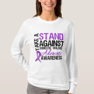 Take A Stand Against Domestic Violence T-Shirt