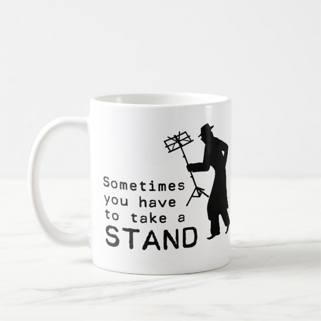 Take a Stand Coffee Mug (Left)