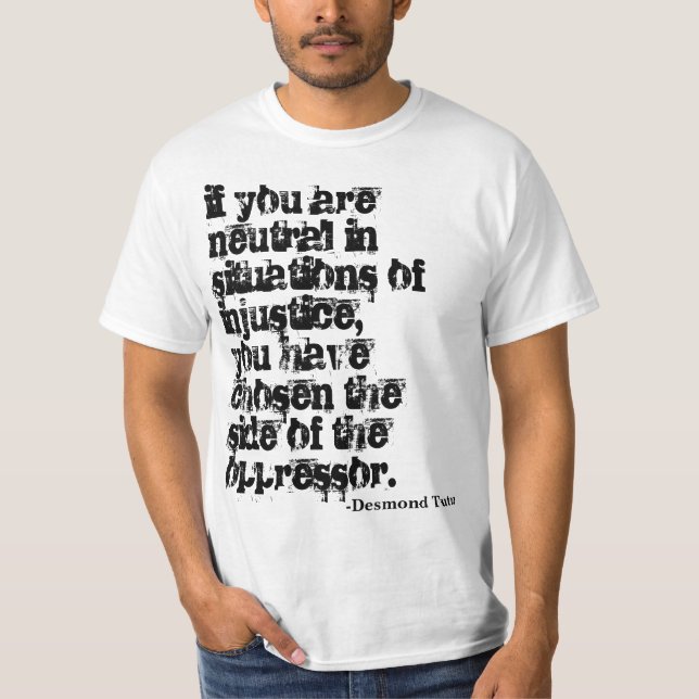 Take A Stand T-Shirt (Front)