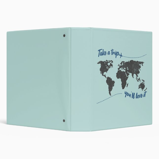 Take a trip, you'll love it binder (Background)