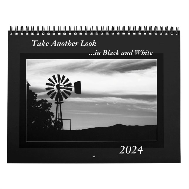 Take Another Look...in Black and White   Calendar (Cover)