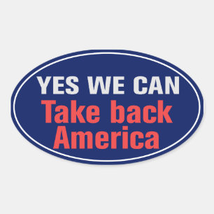 Take Back America Sticker