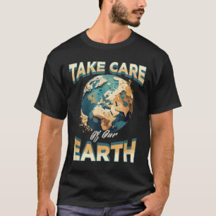 Take Care Of Our Earth Environmental Protection T-Shirt