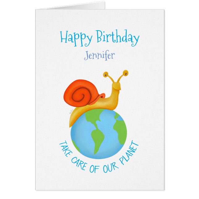 Take care of our planet (Front)