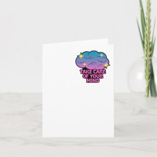 Take Care Of Your Mind Mental Health Awareness Gif Card