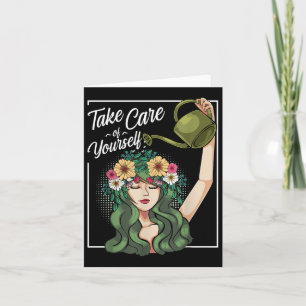 Take Care Of Yourself Self-love Body Positive Ment Card