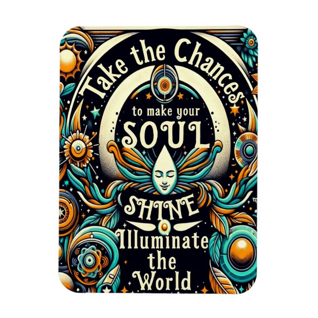 Take Chances Magnet (Vertical)