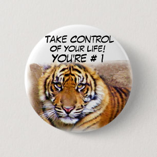 Take Control!_ 2 Inch Round Button