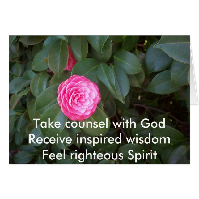 Take Counsel With God (Front Horizontal)