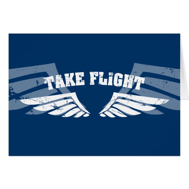 Take Flight Aviation Wings (Front Horizontal)