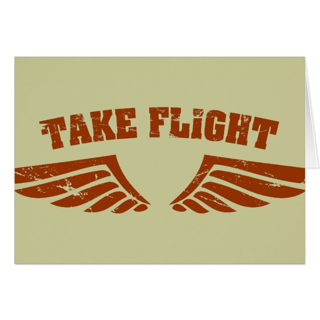 Take Flight Aviation Wings (Front Horizontal)
