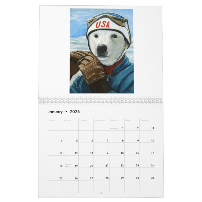 Take Flight in the New Year Calendar (Jan 2026)