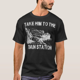 Take Him To The Train Station Premium  T-Shirt