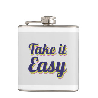 Take it easy hip flask