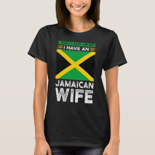Take it easy on me Jamaican wife Jamaican Jamaica T-Shirt