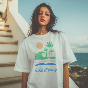 Take it Easy Retro Summer Unisex T-Shirt