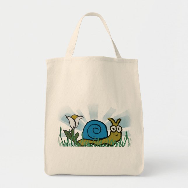 Take it slow Eco Tote Bag (Front)