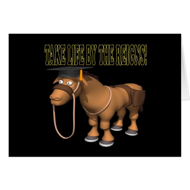 Take Life By The Reigns (Front Horizontal)