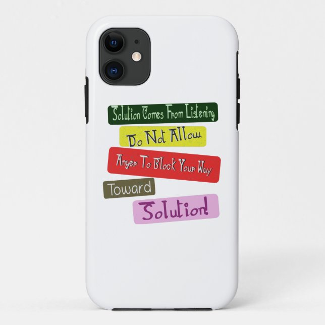 Take Loved-Once Relationship Toward Solution! Buy Case-Mate iPhone Case (Back)