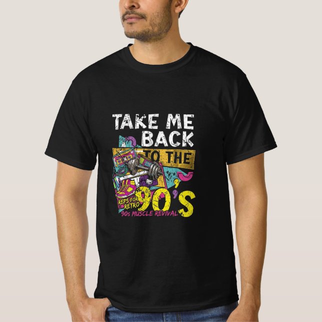 Take me back gym design mens  T-Shirt (Front)