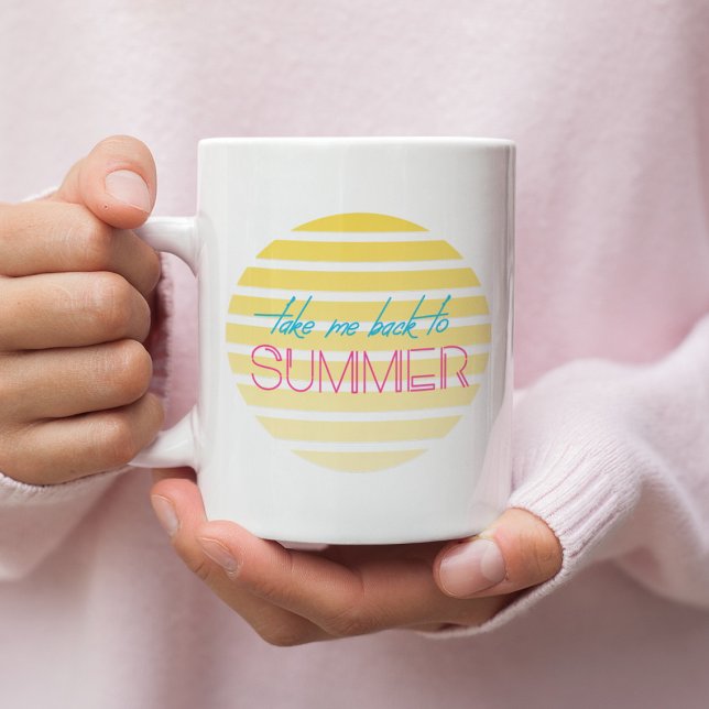 Take me back to summer coffee mug (Creator Uploaded)