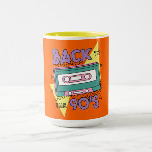 Take Me Back To The Nineties Cassette Mug