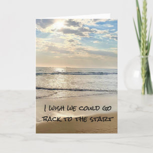 Take Me Back To The Start Twin Flames Separation Holiday Card