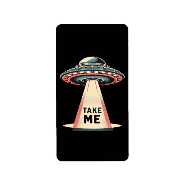 take me label (Front)