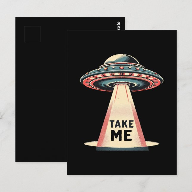 take me postcard (Front/Back)