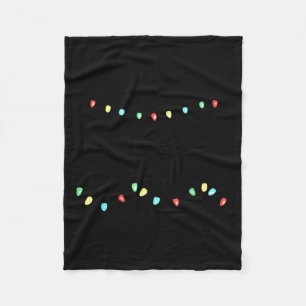 Take Me To Eat Mexican Food And To Look At Christm Fleece Blanket