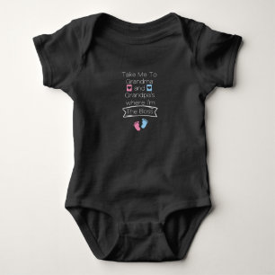 Take Me To Grandma And Grandpa' Where I'm The Boss Baby Bodysuit