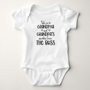 Take Me To Grandma and Grandpa's Baby Bodysuit