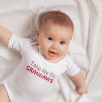 Take Me To Grandma's Baby Bodysuit