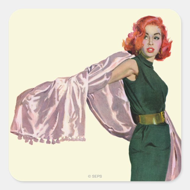 Take Me to Hollywood Square Sticker (Front)