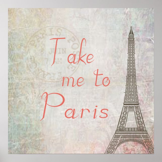 Take Me To Paris Poster (Front)