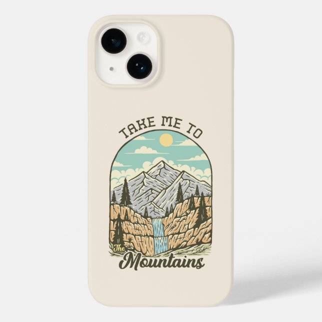 Take Me to the Mountains Case-Mate iPhone Case (Back)