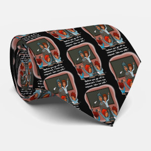 Take Me With Black Retirement Tie