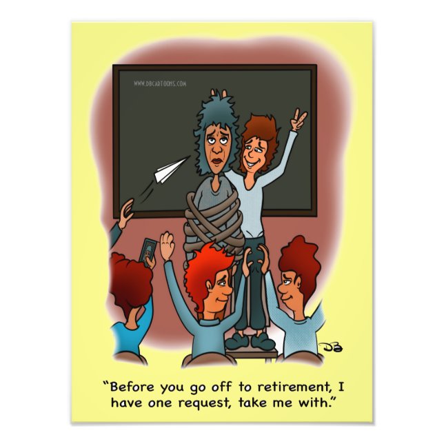 Take Me With Photo Print (Front)