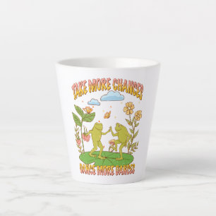 Take More Chances, Dance More Dances Latte Mug