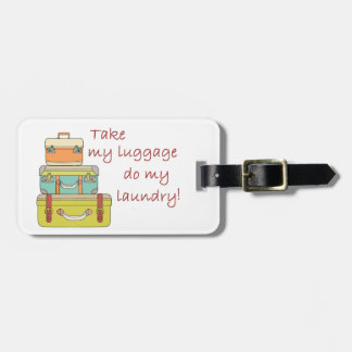 Take my luggage tag