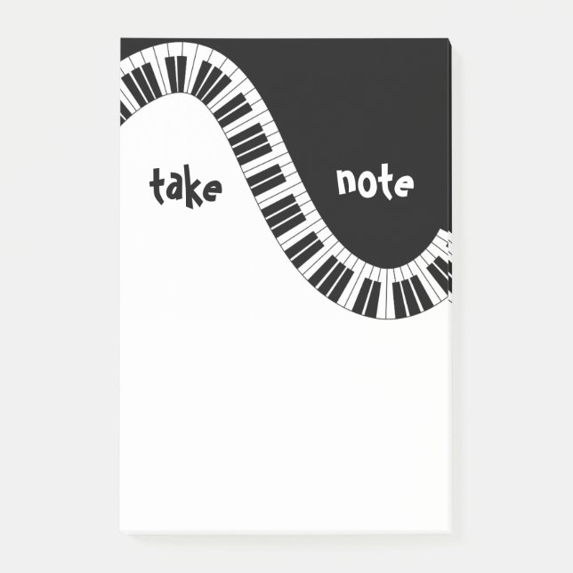 "Take Note" Musical Notes (Front)