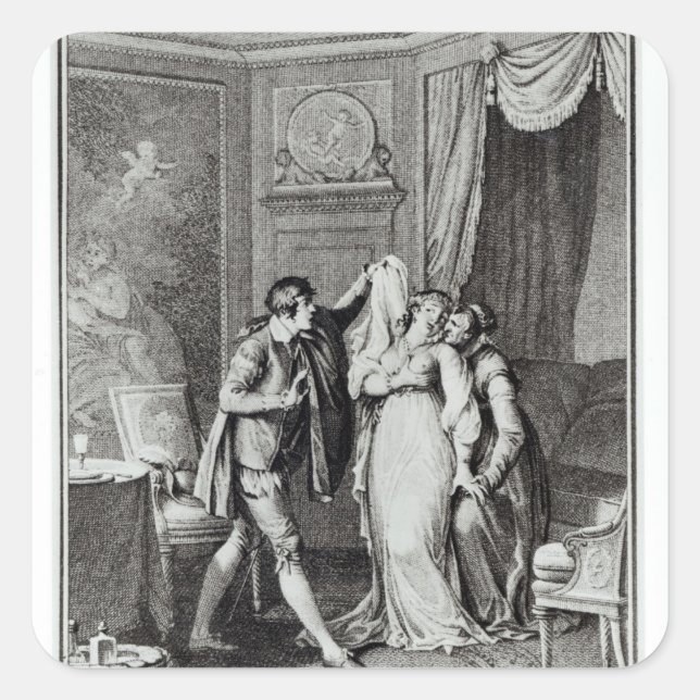 'Take off that veil', from Chapter 7 of Square Sticker (Front)