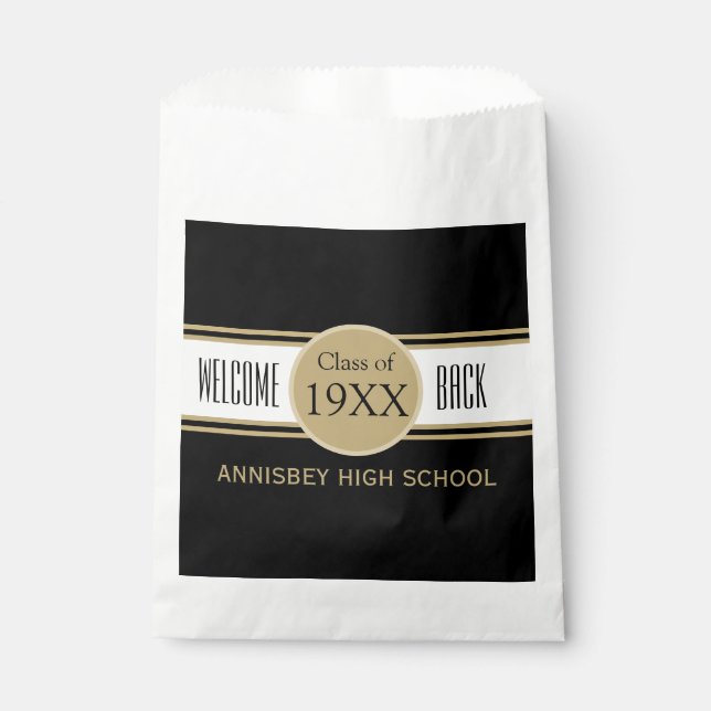Take one! Custom Class Reunion Favour Bag (Front)