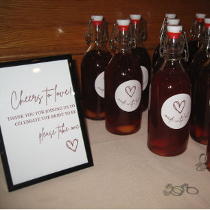 Take One Favour Sign – Cheers to love!